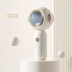 Turbine Handheld Small Fan Mini Fan USB Charging 3 Speed Desktop Small Fan