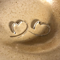 Love Earrings Heart Earrings Great Christmas Thanksgiving Gift