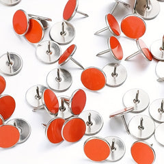 50 Reflective Trail Markers 1.02cm Diameter Glow In The Dark Tacks