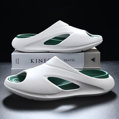 Men's Cloud Slides Slippers Quick Drying Lightweight Non Slip House Shoes