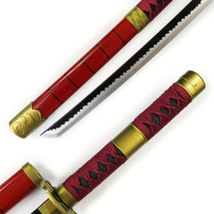 Anime Cosplay Sword Weapon Prop Samurai Wooden Sword Photography Props
