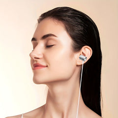 Metal Magnetic In-ear Headphones with Heavy Bass