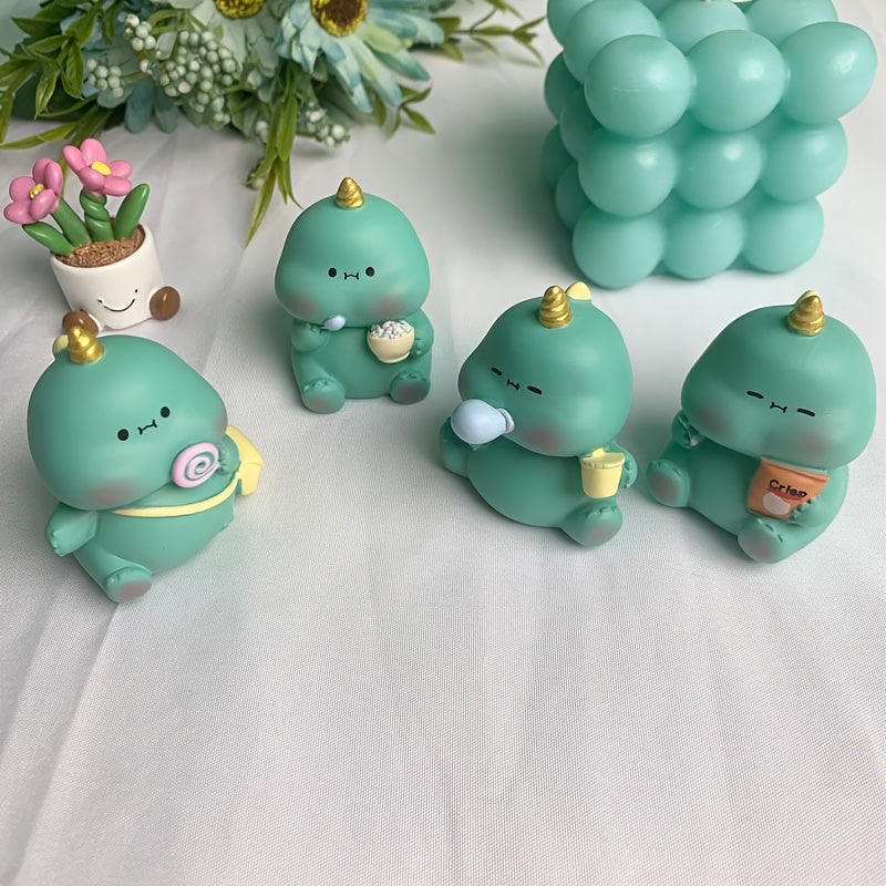 Dinosaur Car Ornaments for Center Consoles Home Office Decor