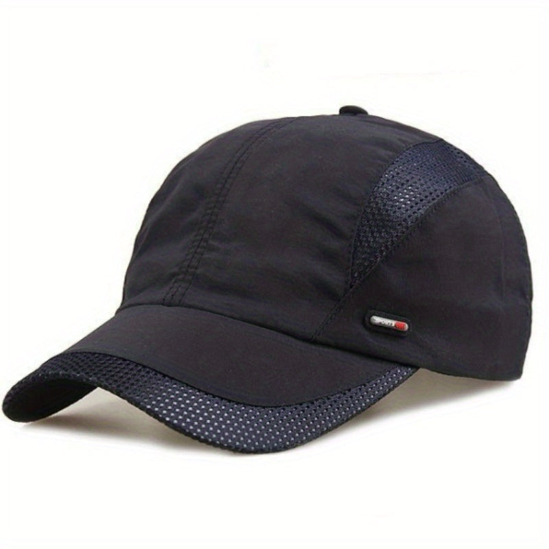 Casual Baseball Cap Quick Dry Sun Hat Adjustable Dad Hats