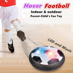 LED Floating Soccer Ball with Foam Barriers Indoor Outdoor Play
