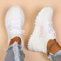 Women's Lace Outdoor Sneakers Running Shoes