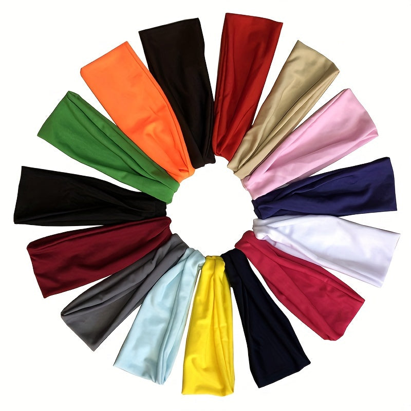 5pcs Non Slip Sports Headband for Running Basketball Football Yoga