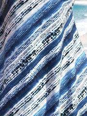 Modest Tie Dye Striped Tankini Set