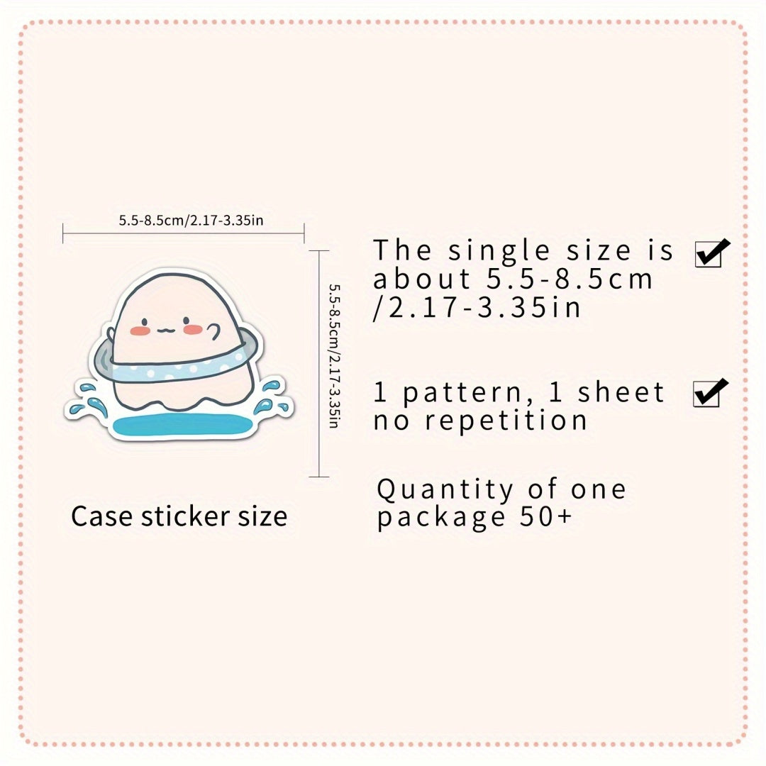 50 Funny Animal Quotes Stickers for Laptops and Water Bottles