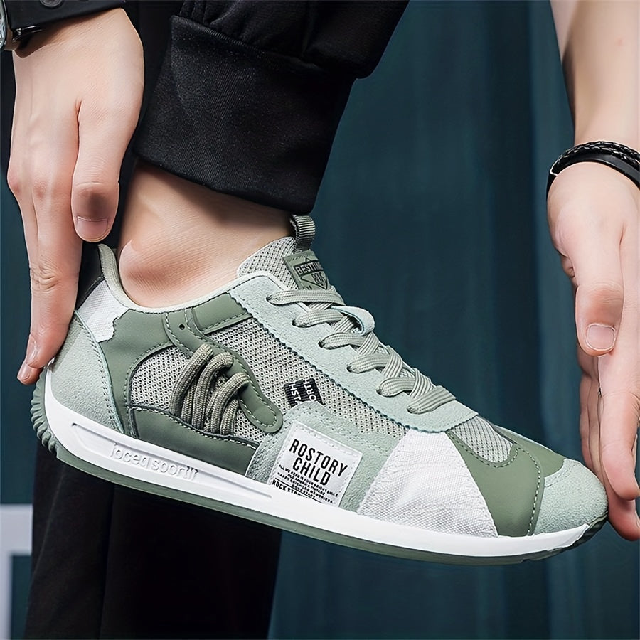 Men's Lace-up Sneakers Comfortable Walking Shoes
