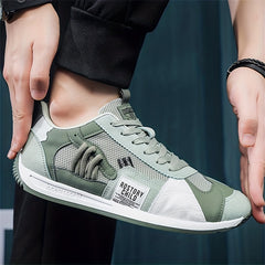 Men's Lace-up Sneakers Comfortable Walking Shoes