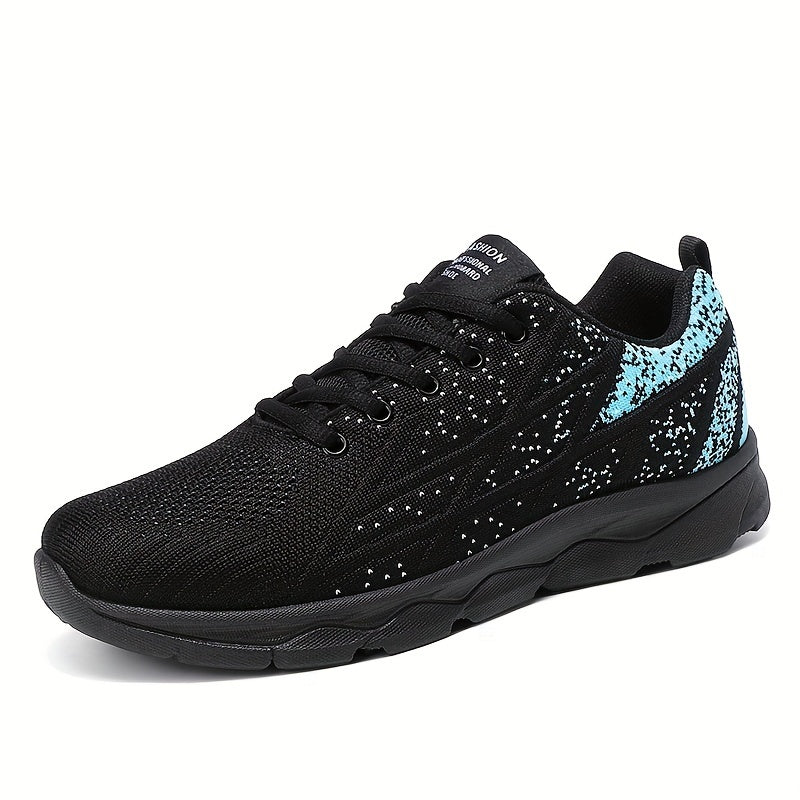 Men's Breathable Running Shoes Non Slip Lace Up Sneakers
