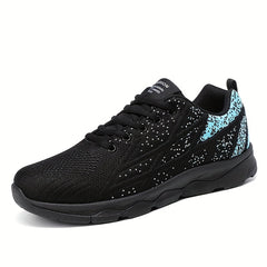 Men's Breathable Running Shoes Non Slip Lace Up Sneakers