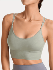Criss Cross Shockproof Sports Bra for Women