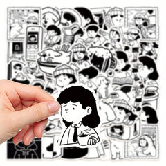 50pcs Little Dog Stickers Waterproof for Notebooks Laptops Journals Phone