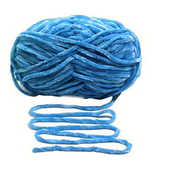 3pcs 50g Soft Polyester 1ply Chunky Chenille Knitting Yarn For Cloth