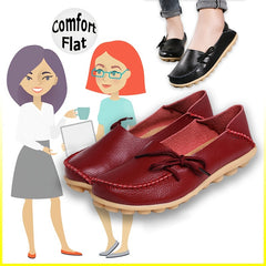 Women's Slip On Loafers Faux Leather Casual Shoes