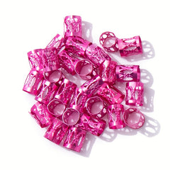 Braid Hair Ring Hair Buckle Hollow Hair Extension Ring for Girls Kids