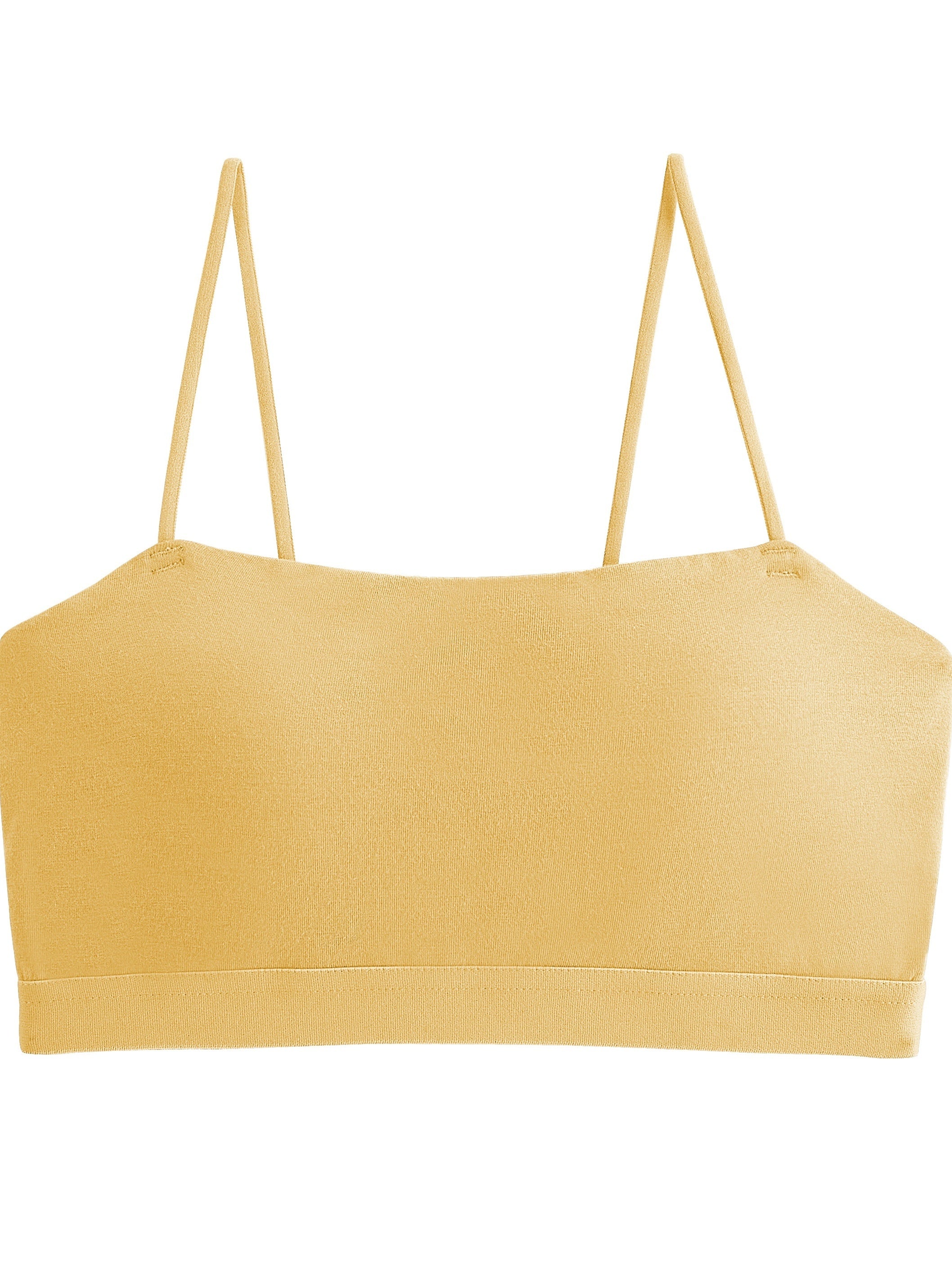 Women's Solid Wireless Bra Comfy & Breathable Full Coverage Intimates Bra