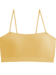 Women's Solid Wireless Bra Comfy & Breathable Full Coverage Intimates Bra