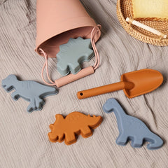 Dinosaur Silicone Beach Toys Set for Bath Play