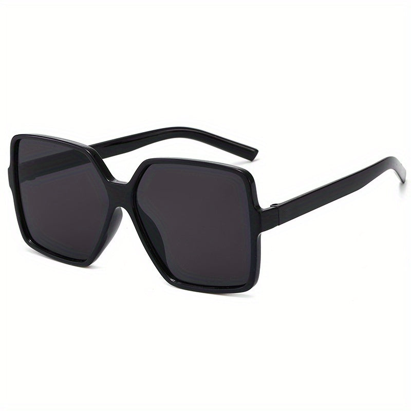Oversized Square Sunglasses Casual Gradient Glasses UV400
