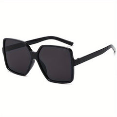Oversized Square Sunglasses Casual Gradient Glasses UV400
