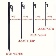 Thickened Camping Ground Nails for Awning Tent - Steel Ground Nails for Beach