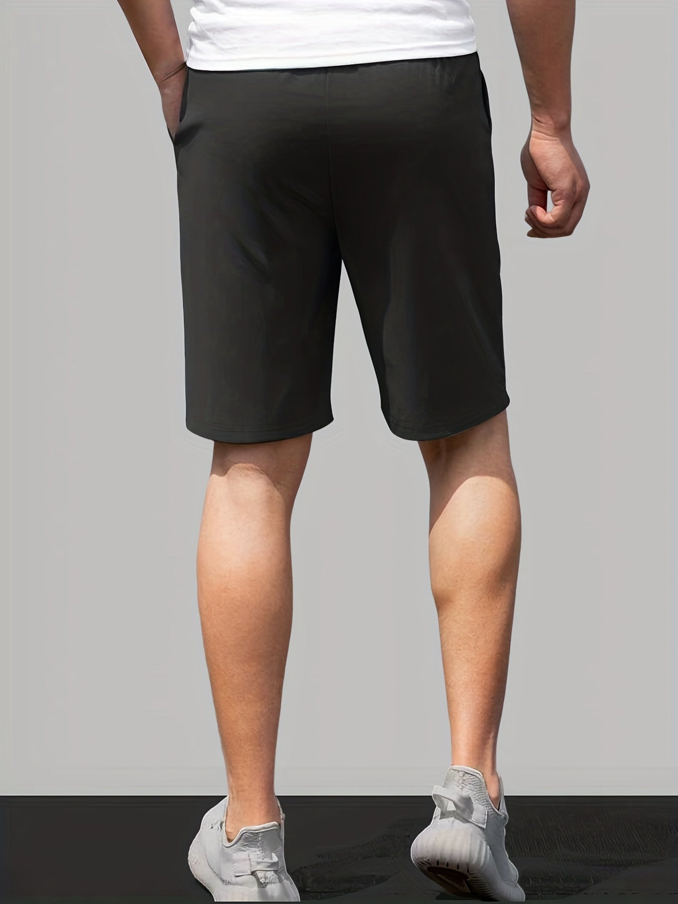 Men's Graphic Pattern Comfy Shorts Elastic Waist Drawstring Shorts