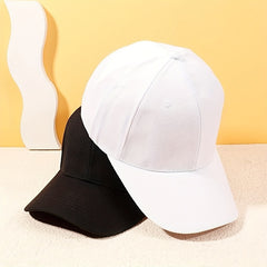 2pcs Couple Baseball Cap Unisex Sun Hat Adjustable Lightweight Golf
