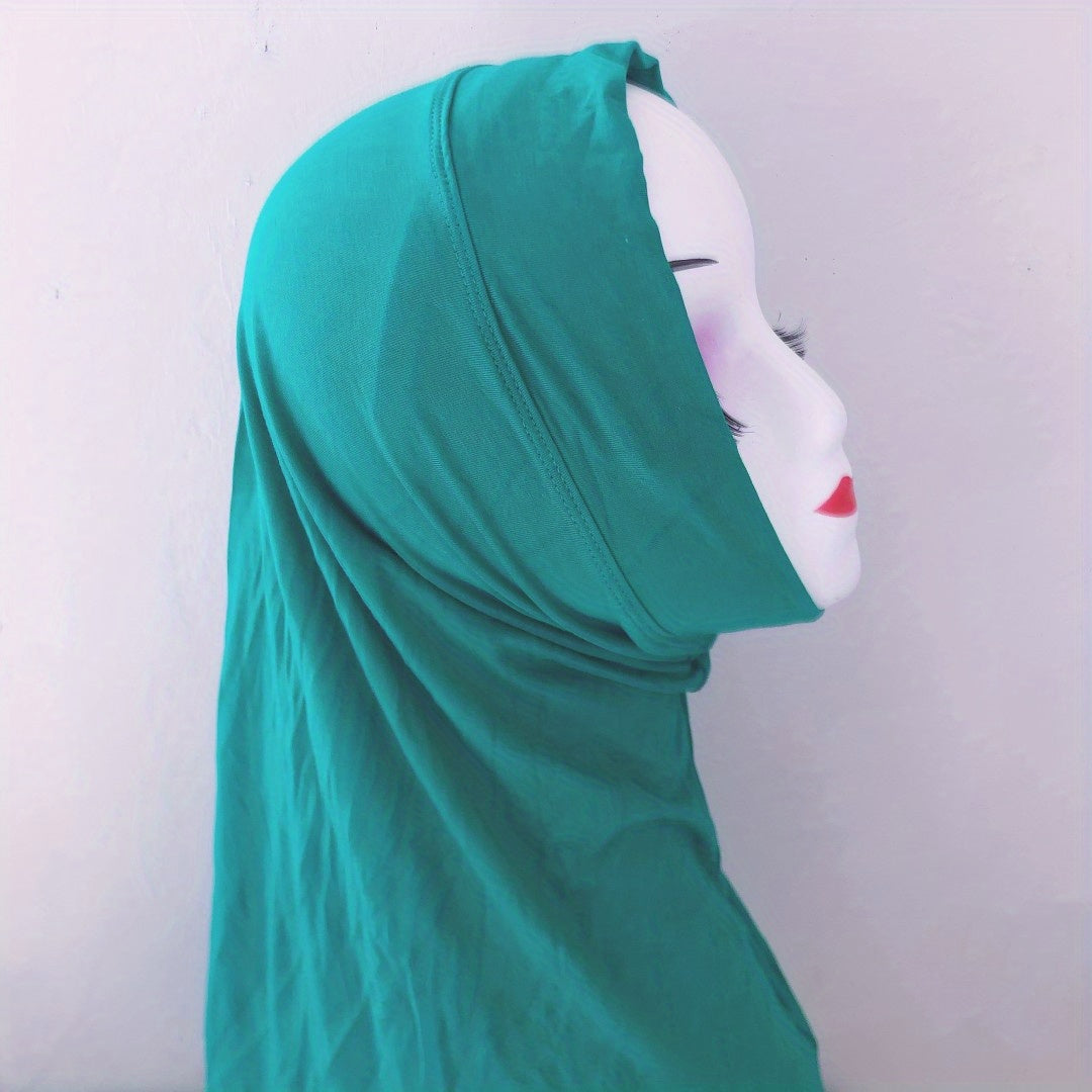 Glitter Turban Hijab Soft Inner Cap Underscarf Head Wrap Bandana