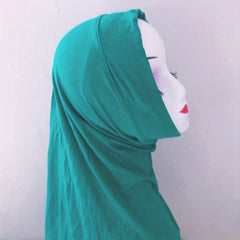 Glitter Turban Hijab Soft Inner Cap Underscarf Head Wrap Bandana