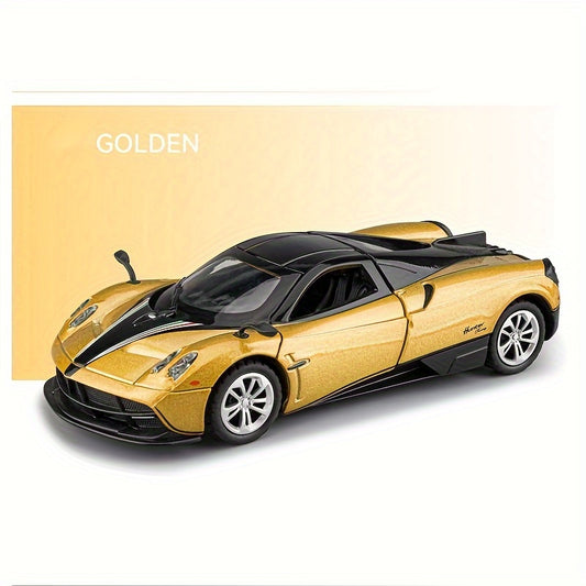 Alloy Car Model Sound And Light Toy Racing Car Boxed