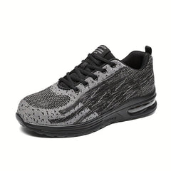 Air Cushioned Safety Shoes Puncture Proof Work Shoes Sneakers