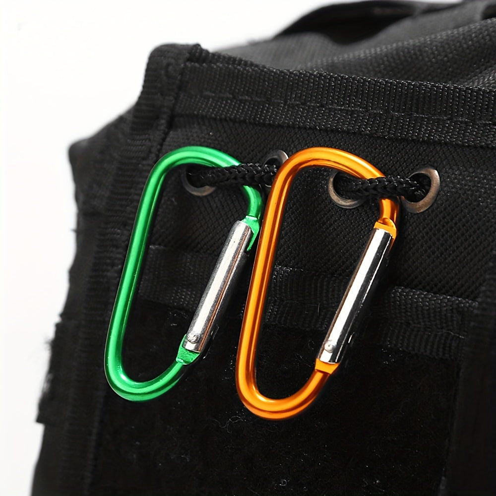 10 Pack Heavy Duty Carabiner Keychains for Camping Hiking Climbing