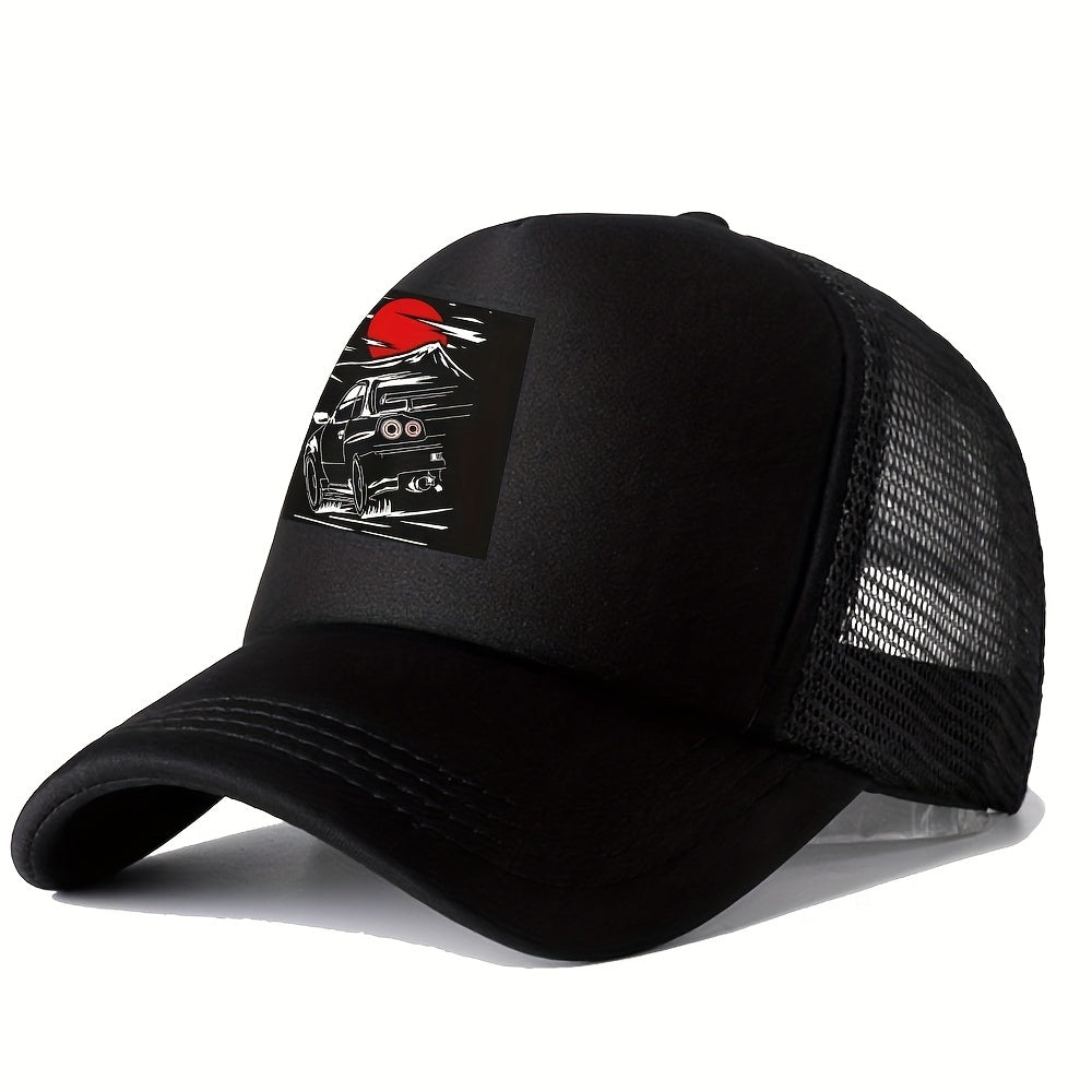 Unisex Mesh Sunshade Adjustable Baseball Cap Outdoor Sport