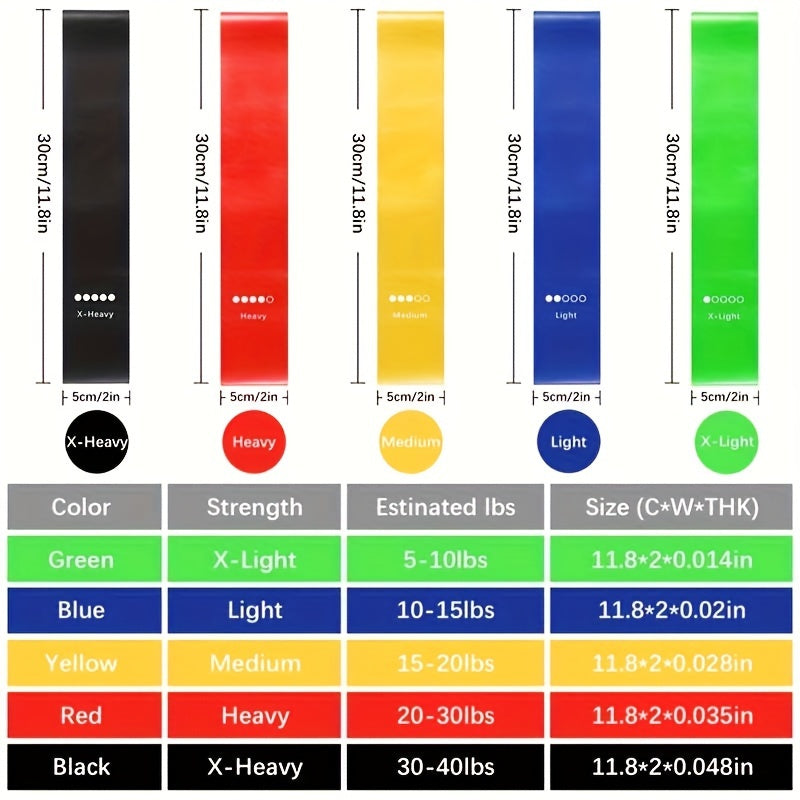 Yoga Resistance Bands for Buttocks Lifting & Stretching