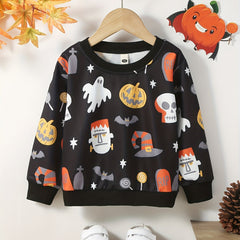 Halloween Ghosts Boys Sweatshirt