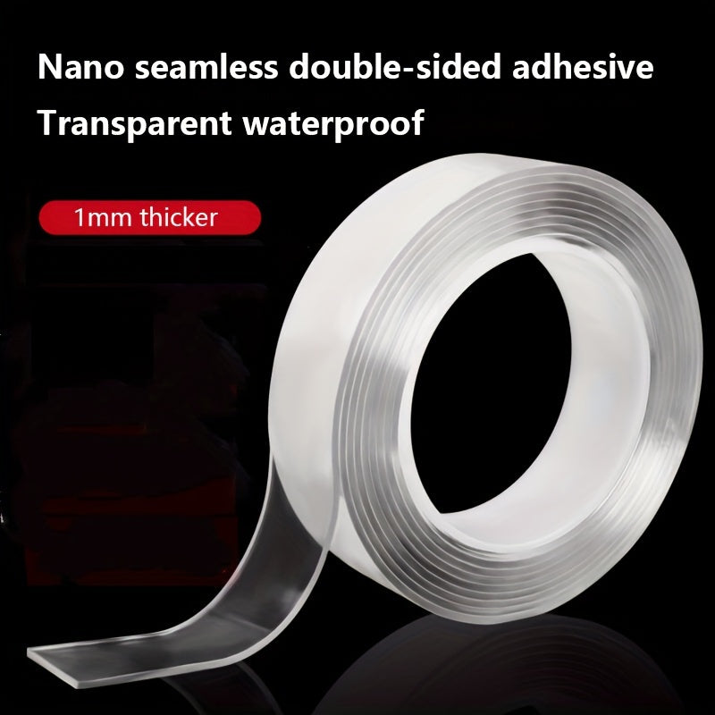 4pcs Acrylic Double-sided Tape Waterproof Adhesive Invisible Transparent