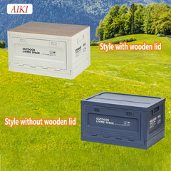 Portable Folding Box Moisture-proof Storage Box for Home, Camping, Car Fishing