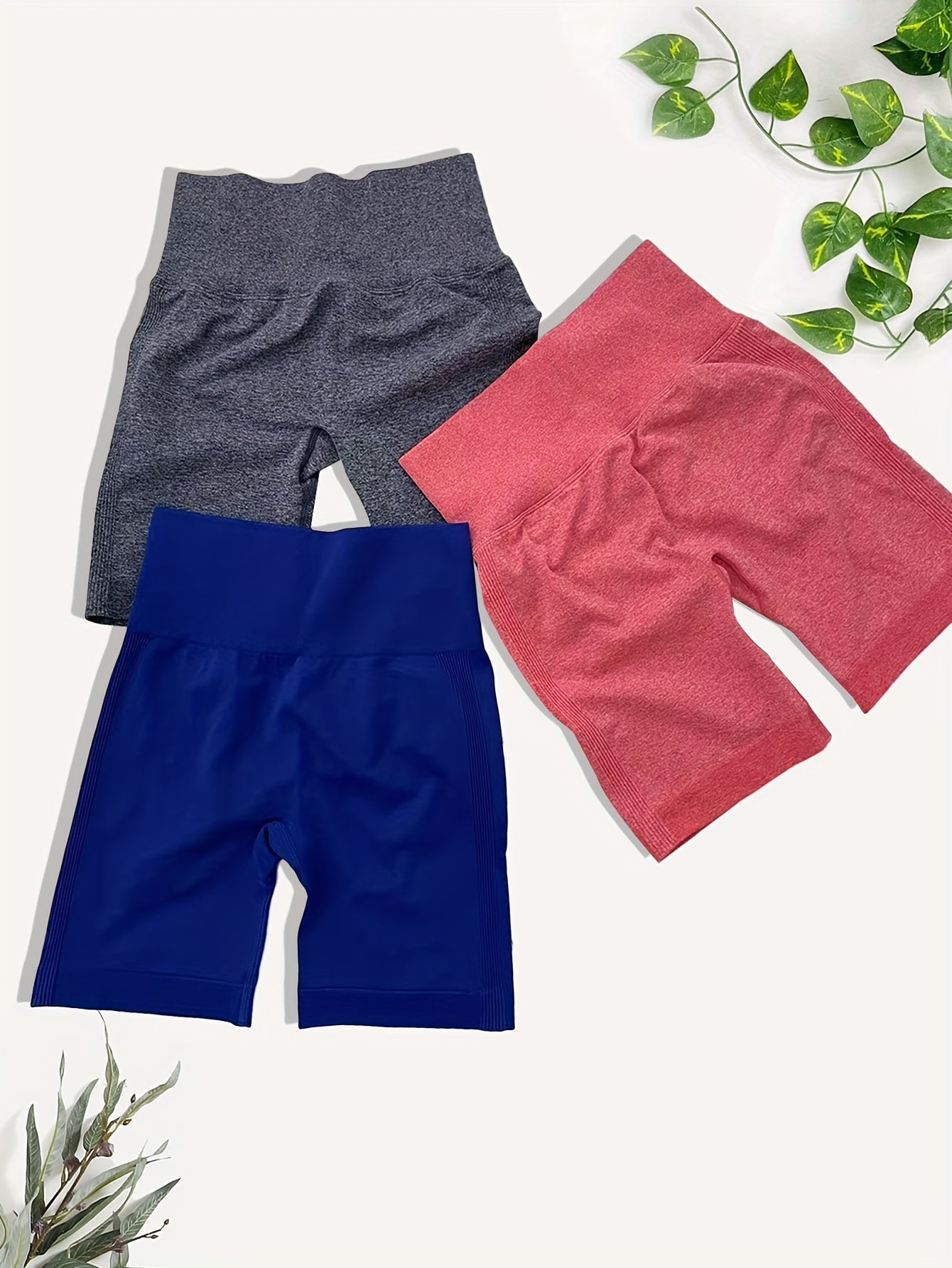 High Waisted Yoga Shorts Sports Activewear
