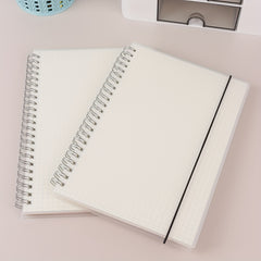 A5 Coil Notebook Blank Grid Journal Pack