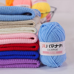 4pcs Milk Thread Doll Thread Baby Child Wool Thread Crochet Thread