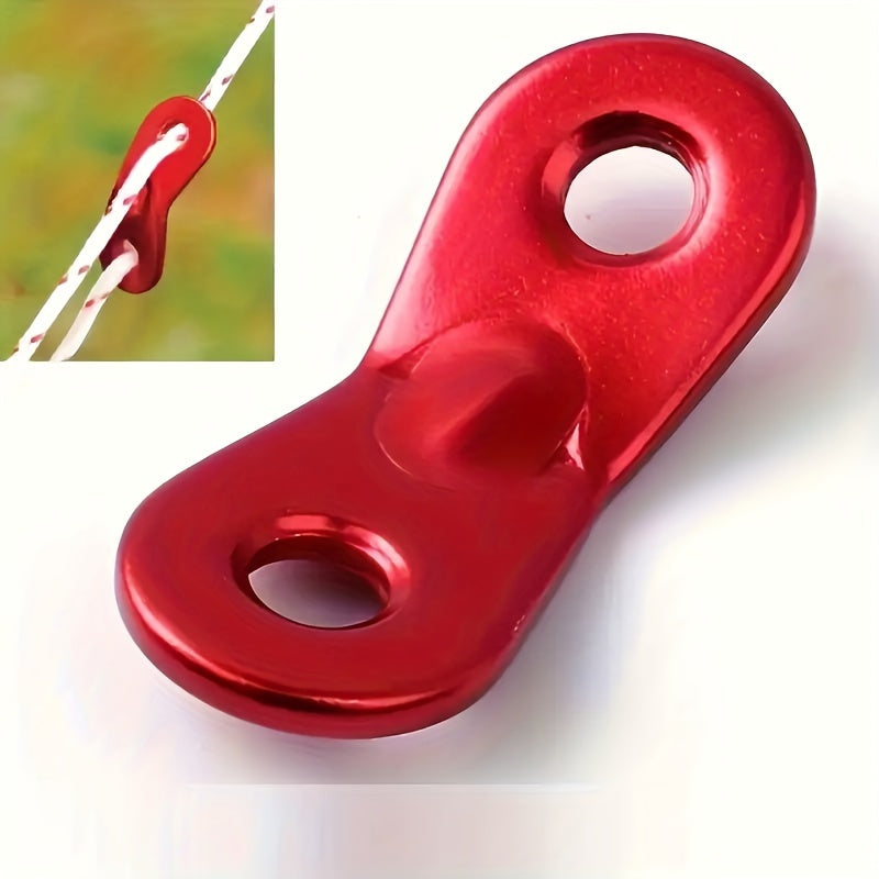 4pcs Tent Wind Rope Fixing Buckles Aluminum Alloy Rope Adjuster