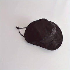Kids Summer Western Style Big Brim Sunshade Bucket Hat