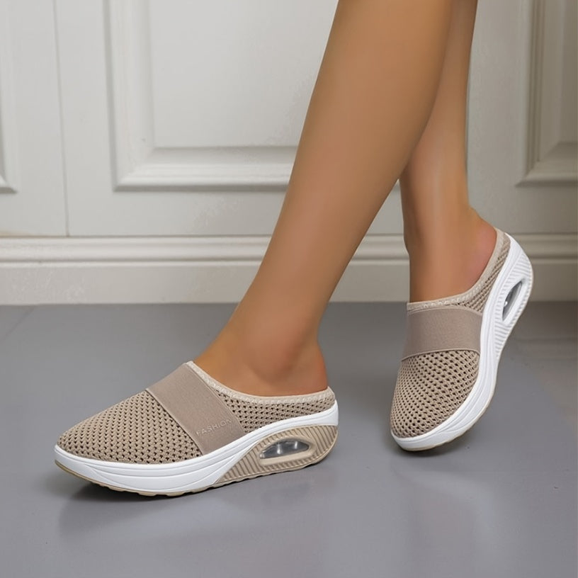 Women's Summer Mesh Platform Sandals Breathable Beach Shoes