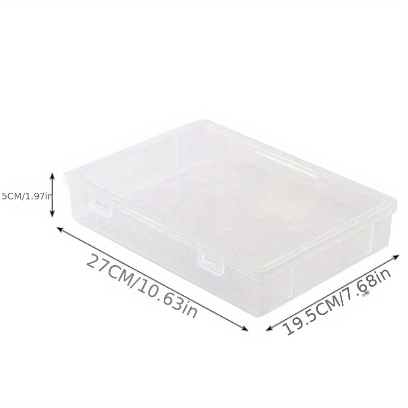 Desktop Storage Box Transparent A5 File Storage Box