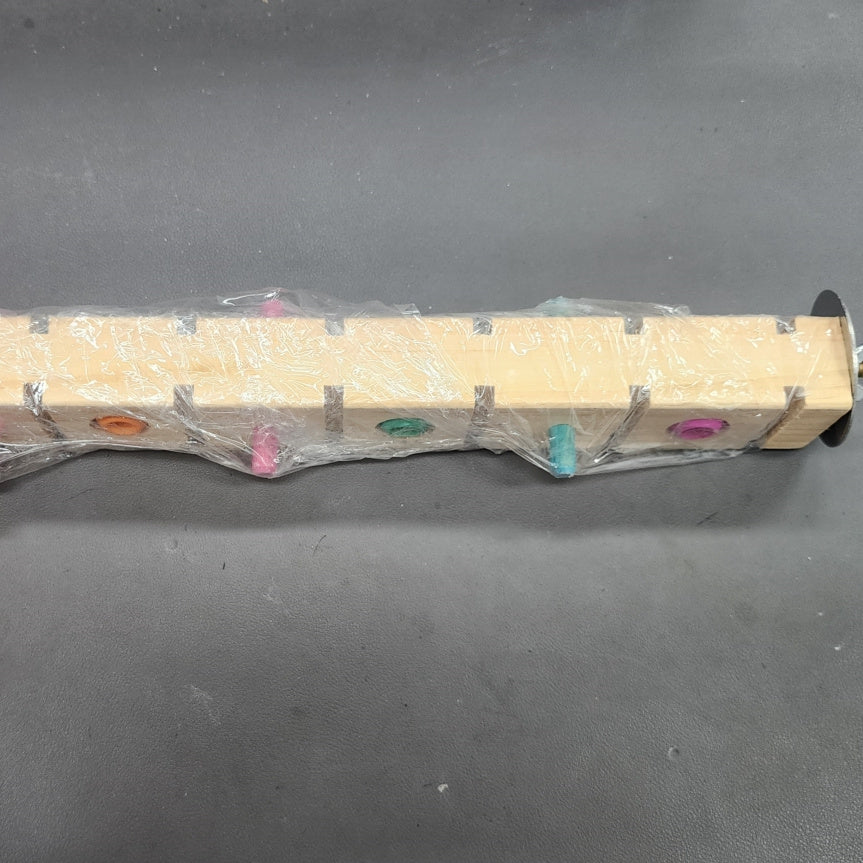 Funny Bird Wood Perch Platform for Parrot Stand Pole