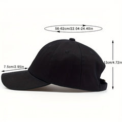R R Bow Embroidered Baseball Cap Hip Hop Casual Dad Hats Unisex Cotton Sun Hat