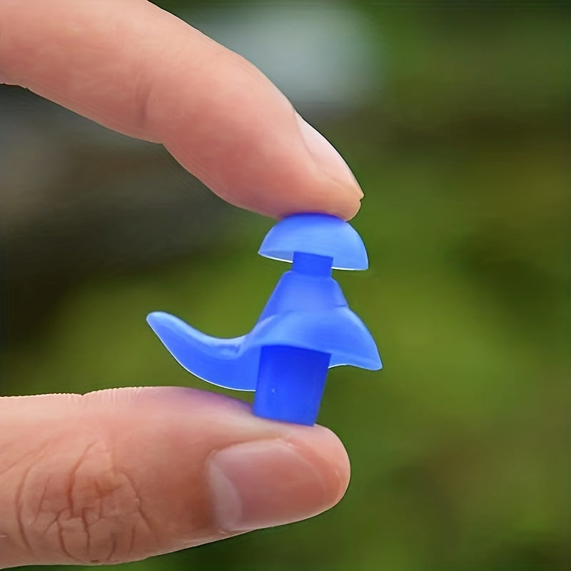 Waterproof Silicone Earplugs For Men & Women - Swimming Accessories